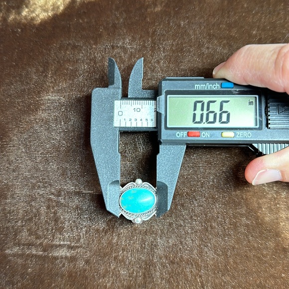 Vintage Sterling Turquoise GORGEOUS ring🤩🔥🔥🔥 - Picture 10 of 10